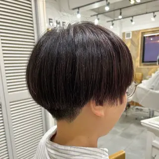 ショート 顔まわりカット/ボブ /🧁とーこ🧁のヘアスタイル