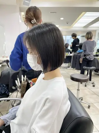 ショート 新宿/韓国レイヤー/ 髪質改善/佐藤航のヘアスタイル