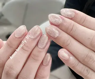 ネイル Kaka_ パラジェル、長さだしのネイルデザイン