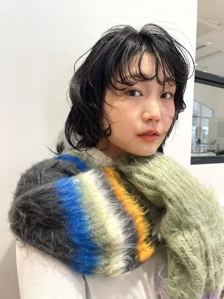 ショート ELLE salon サエのヘアスタイル