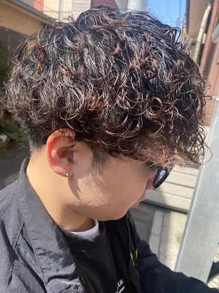 パーマ メンズ #tag 佐藤璃美のヘアスタイル