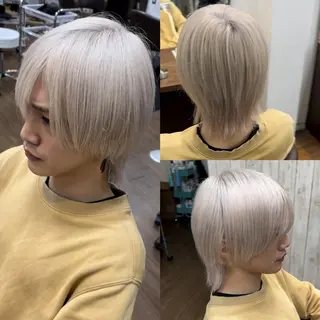 ミディアム Luanaメンズ 吉田のヘアスタイル