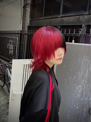 ミディアム ROSIER所属・ウルフカット 🐺ｾﾝﾀﾞｱｶﾈのヘアスタイル