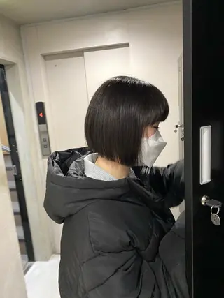 ショート 田代 佳穂のヘアスタイル