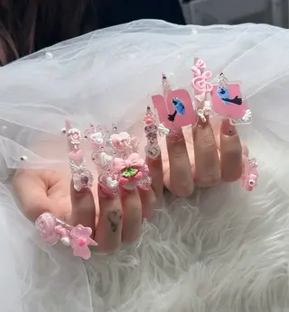 ネイル キノコ H.babynailのネイルデザイン