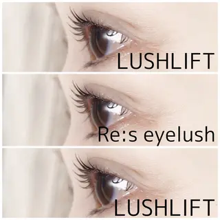 マツエク・マツパ Re:s eyelushのマツエク・マツパデザイン