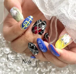 ネイル 池袋痛ネイル Nok. 渡辺のネイルデザイン