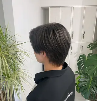 カラー メンズ 齊藤 凛のヘアスタイル