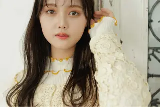 ロング しもかわ かほのヘアスタイル