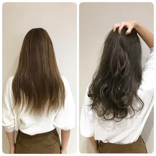 ロング カラー 高橋 昭雄のヘアスタイル