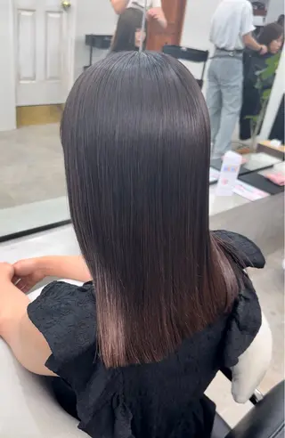 セミロング 髪質改善/レイヤー/ 艶髪🎀ayaneのヘアスタイル