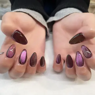 ネイル 💎🐰 saki. m 🐰💎のネイルデザイン