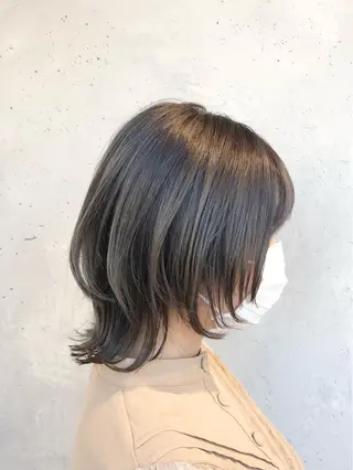 ショート カラー ヘアアレンジ ｲﾝﾅｰｶﾗｰ屋さん 🫧伊藤拓実のヘアスタイル