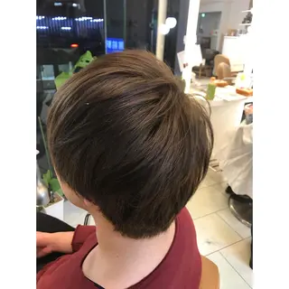 ショート カラー メンズ 坂西 春果のマツエク・マツパデザイン