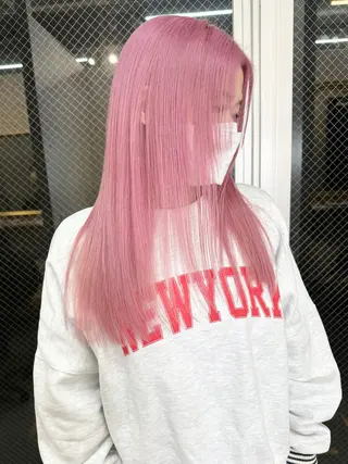 ロング カラー lani 天神大名/ブリーチのヘアスタイル