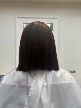 ミディアム 森田 温のヘアスタイル