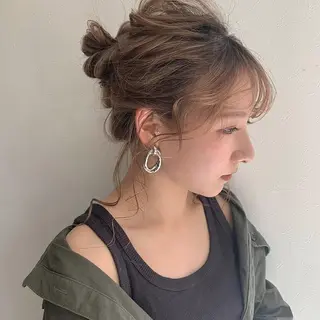 ヘアアレンジ 遠藤 愛莉のヘアスタイル