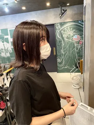 ショート カラー ヘアアレンジ キッズ D.log 大和西大寺店所属・川崎 雅大のヘアスタイル