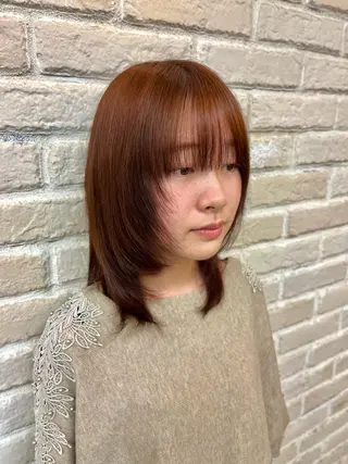 カラー 奥野 澪のヘアスタイル