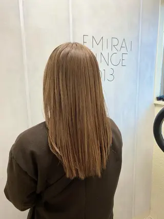 ロング カラー 🟢NEGi🟣 🫧髪質改善のヘアスタイル