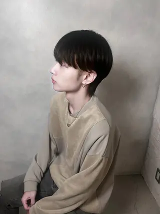 ショート メンズ 大阪韓国メンズ特化 LUNAのヘアスタイル