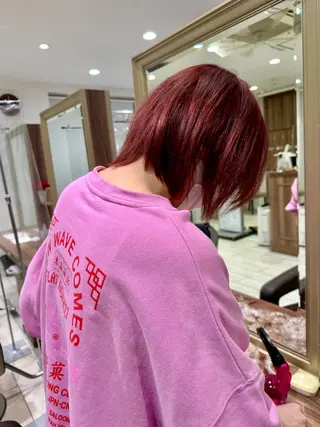 ショート カラー 🎀艶髪カラー🎀 Aiのヘアスタイル