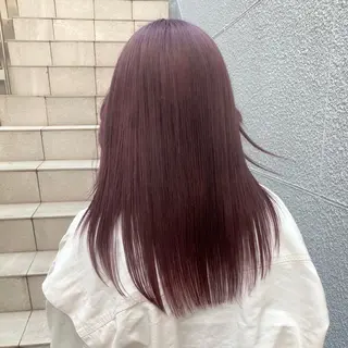 ロング カラー ヘアアレンジ 💗💗韓国レイヤー yu-ki💗💗のヘアスタイル