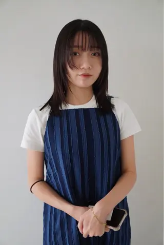 ロング 林 隆平のヘアスタイル