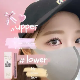 マツエク・マツパ Eyelash salon u'iのマツエク・マツパデザイン