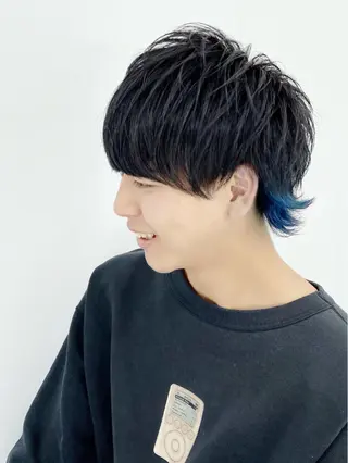 ショート カラー 大橋 拓巳のヘアスタイル