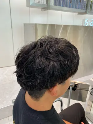 パーマ メンズデザイナー 太田さやのヘアスタイル
