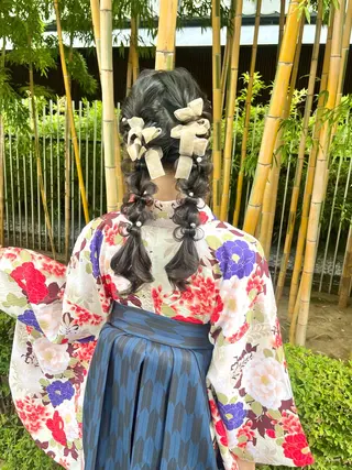 ヘアアレンジ 推し活*イベントヘア 💕ゆり🐈🐾のヘアスタイル