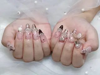 ネイル 【Eclat エクラ】nail&beauty所属・Eclat〔エクラ〕 MOEKA𝜗𝜚*のネイルデザイン