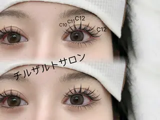 マツエク・マツパ 池袋💖 チルザルトサロンのマツエク・マツパデザイン