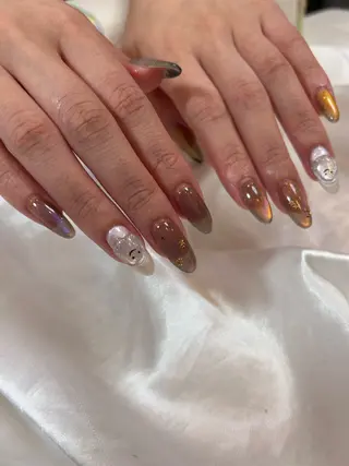 ネイル ネイリストUSUI♡ パラジェルフィルインのネイルデザイン