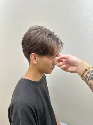 ショート カラー メンズ 木下 健心のヘアスタイル