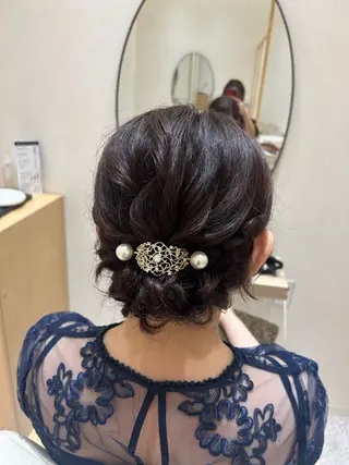 ヘアアレンジ Yamamoto 半個室美容室zinaのヘアスタイル