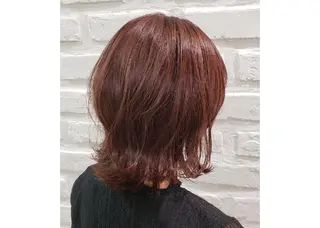 ミディアム 染野 匠のヘアスタイル