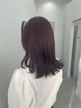ミディアム Hinako/ カット無料のヘアスタイル