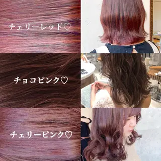 ミディアム カラー 縮毛矯正/ 髪質改善/浅見拓哉のヘアスタイル