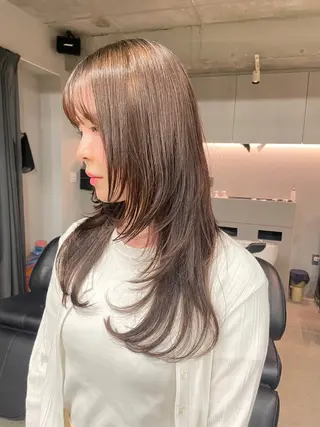ロング カラー 表参道/髪質改善・ 透明感 colorのヘアスタイル