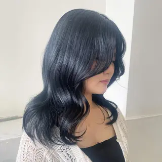 セミロング カラー HAIR&NAIL KANAのネイルデザイン