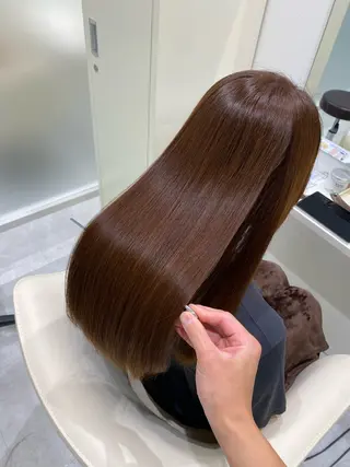 ロング 山岡 翔冴のヘアスタイル