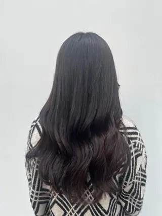 ロング カラー Rinka/梅田/ 透け感カラー🤎のヘアスタイル