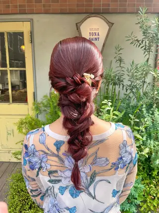 ヘアアレンジ KURIA*⋆ஐ ブリーチ/韓国ヘアのヘアスタイル