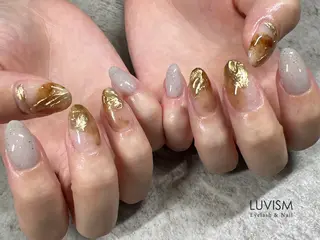 ネイル LUVISM Eyelash&Nail【ラヴィズム アイラッシュ＆ネイル】所属・🌻LUVISM🌻 Miyashitaのネイルデザイン