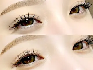 マツエク・マツパ 中島joieange 心斎橋店のマツエク・マツパデザイン