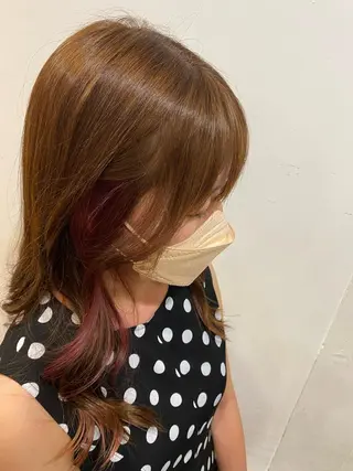 カラー MIRYI ricoのヘアスタイル