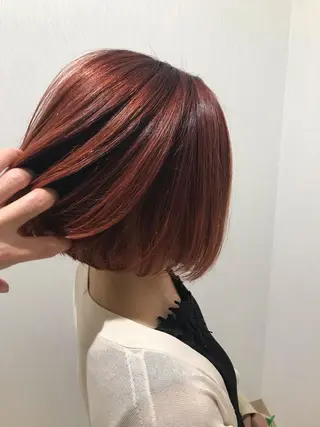 ミディアム ジャスミン　PETZ所属・ショート＆ボブ ヒロシのヘアスタイル