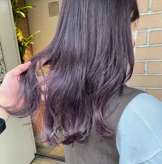 セミロング レイヤーカット/ ブリーチカラー/雅人のヘアスタイル